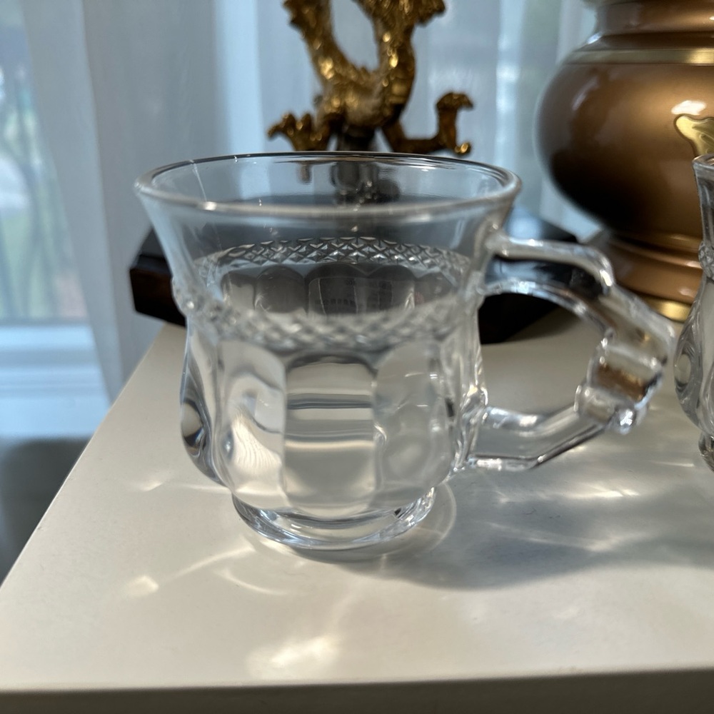 Elegant Glass Tea Cups – Set of 6